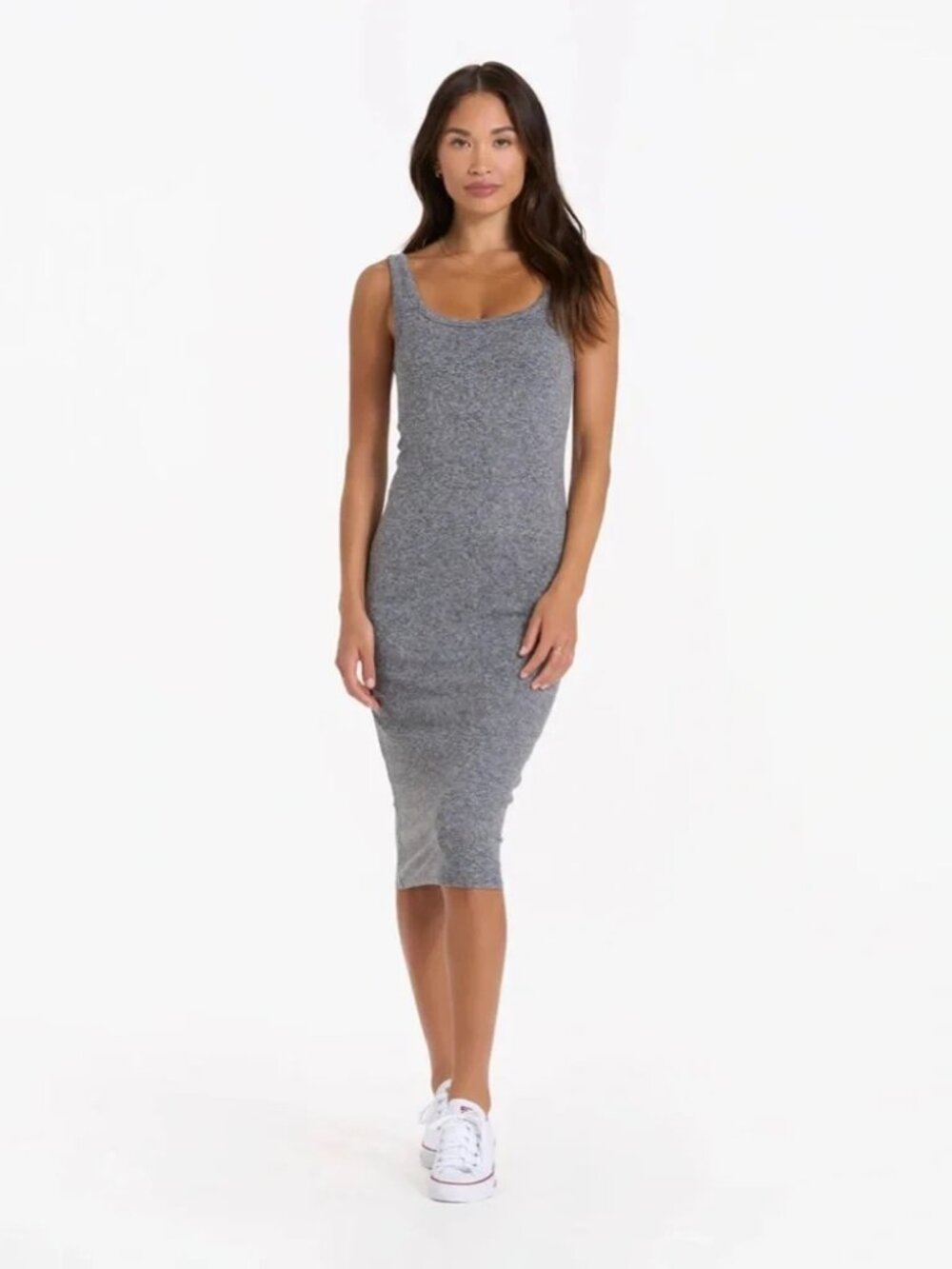 VUORI Halo Essential Dress Grey Heather Small Women's VW606
